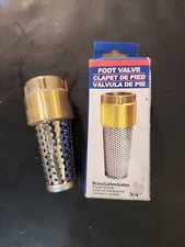 Plumbeeze Foot Valve, 1 Way 3/4", PENL-FV075 Foot Valve