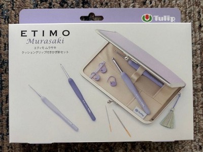 Tulip ETIMO Murasaki TEM-001 Crochet Set With Cushion Grip Knitting Set