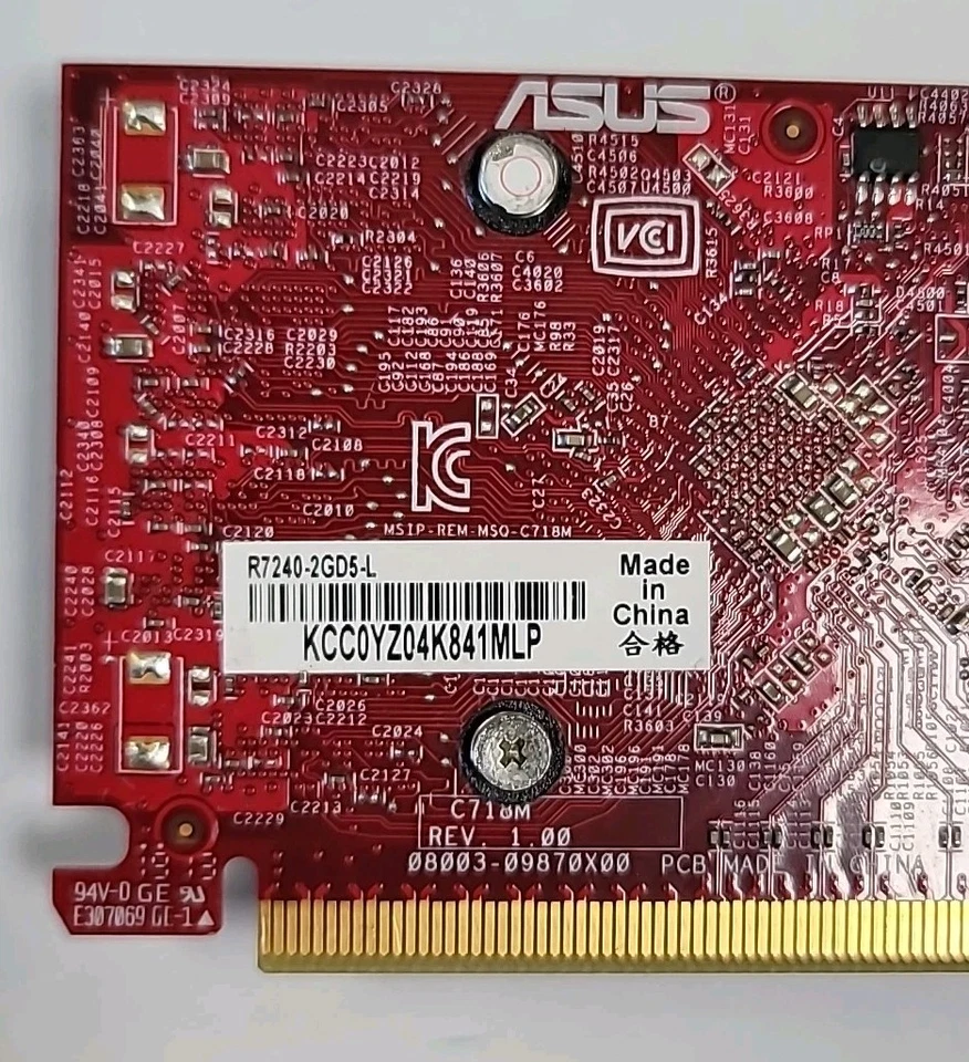 Scheda Video ASUS RADEON R7 240 2GB DDR3 PCI-E DVI VGA HDMI - Immagine 3 di 3