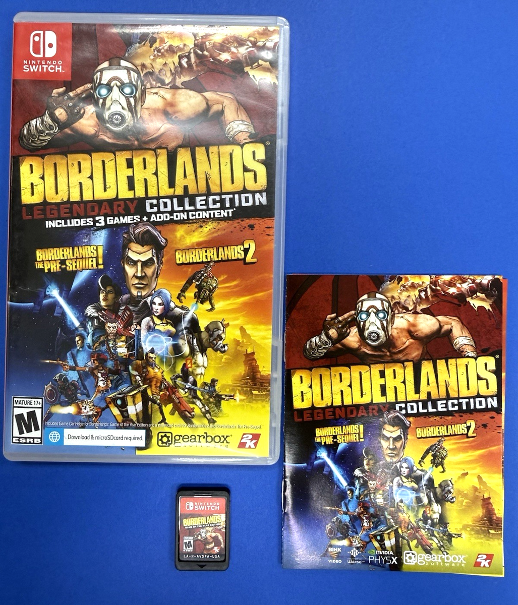 Borderlands Legendary Collection Nintendo Switch (2020) SHIPS FREE