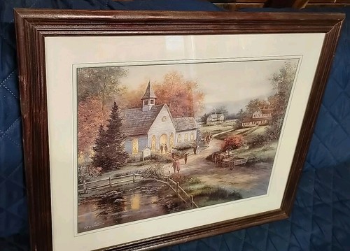 Framed Wall Art 22 X 18" - Picture 2 of 6