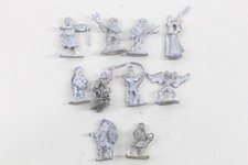 D D Dungeons Dragons Metal Miniatures RPG Grenadier 70's 80's Lot of 10 A28