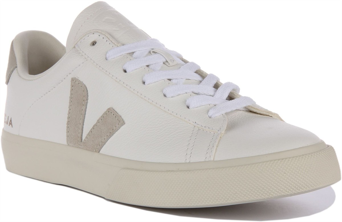 Veja Campo Chromefree Suede Natural Leather Sneaker White