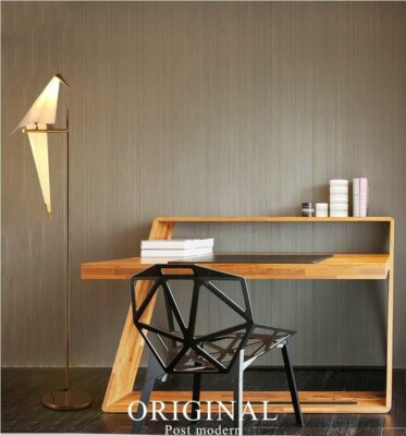 Modern Floor Lamp Golden Finish Bird Swing Floor Light Suitable for Bedroom