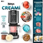 New ListingNinja Creami Ice Cream Maker, 5 Programs, 2 16oz Pints with Storage Lids, Nc300
