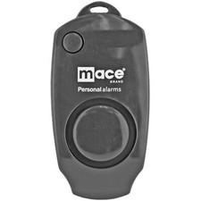 Mace Personal Alarm Keychain Personal Alarm Emit 130dB Shriek Easy to Use Black