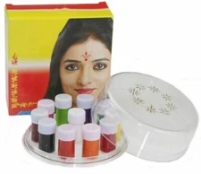 Home N Life 11 Colour Liquid Kumkum Bindi For Girls And Women Multicolor