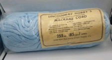 Vintage Macrame Cord 100 Texturized Polypropylene 8 85 Yards Indoor/Outdoor