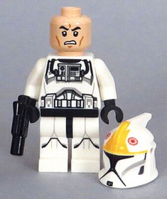 LEGO Star Wars - Clone Trooper Pilot Minifigure, Phase 1, 75076 sw0609 (NEW)