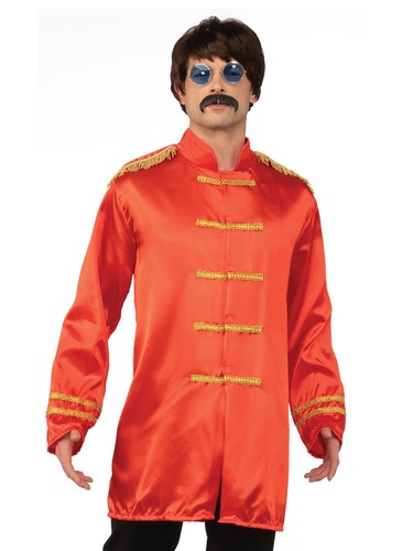 60er Jahre Sergeant PEPPER Top Jacke Beatles Pop Group 1960er Jahre Erwachsene Musiker Kostüm Outfit - Bild 5 von 6