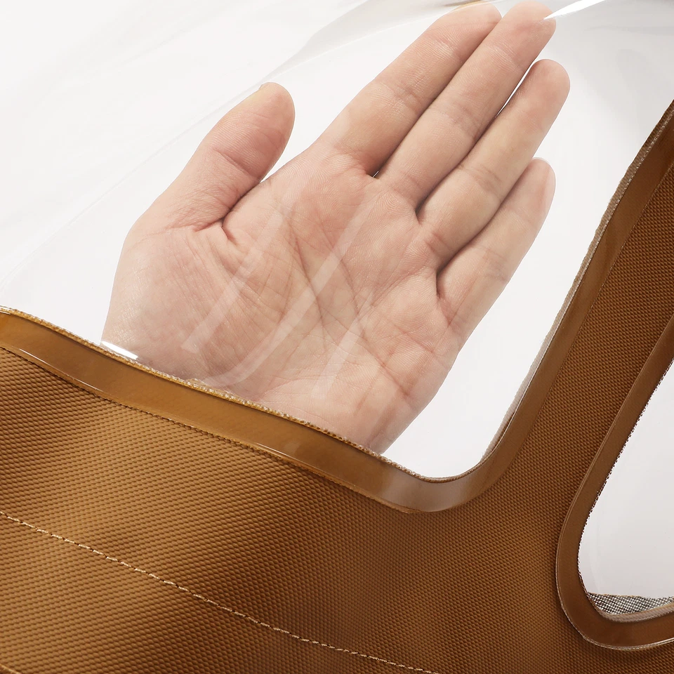 For Mercedes-Benz R107 450SL 380SL 560SL Convertible Soft Top w/ Plastic Window - Image 2 of 4