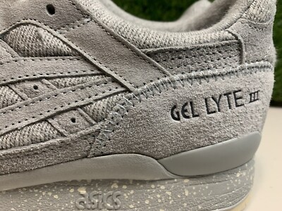 Size 9.5 - ASICS x Reigning Champ x Gel Lyte 3 Grey GLIII GL3 | eBay