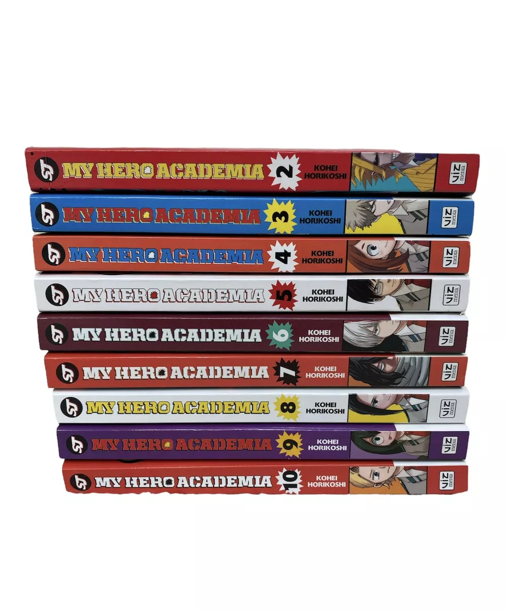 My Hero Academia Volume 1-10 Collection by Kohei Horikoshi