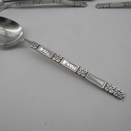 Oneida Community Madrid Flatware Stainless No Black Accent Serving 48 Pc - Picture 6 of 16