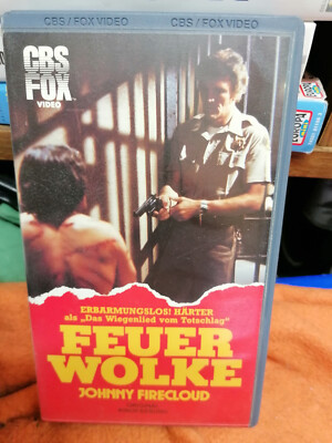 VHS Rarität: FEUERWOLKE - JOHNNY FIRECLOUD (1975)  NUR AUF VHS!!!