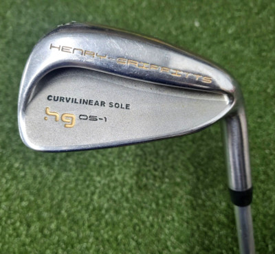 Henry Griffitts Curvilinear Sole OS-1 9 Iron /RH /Regular Henry Griffitts Curvilinear Sole OS-1 9 Iron /RH /Regular