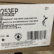 Moen Brantford Chrome 1-handle Single Function Bathtub and Shower Faucet Trim