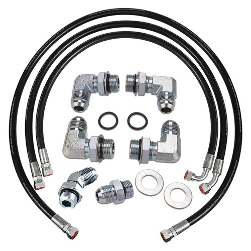 Transmission Cooler Lines Kit For 20062010 09 Chevy GMC 6.6L Duramax w