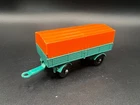Matchbox Mercedes Trailer Green No 2 Intact with Top Piece Lesney England