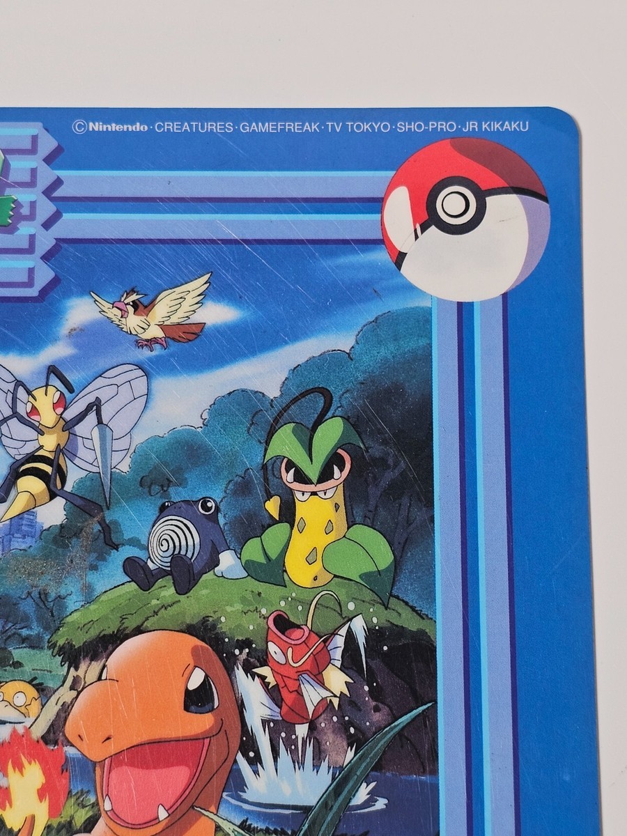Pokemon Japanese 1997 Banpresto Jumbo Carddass - Art Board
