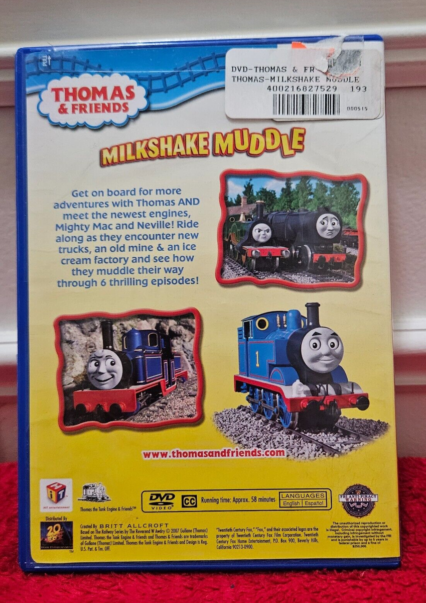 VGUC Thomas & Friends - Milkshake Muddle DVD, 2007 45986311849| eBay