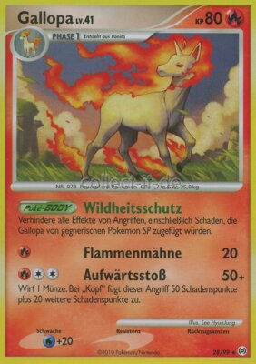 Pokemon 28/99 - Gallopa
