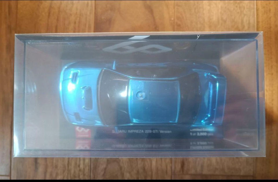 Kyosho Mini-Z ASC Impreza Chrome Blue 60th Anniversary Limited Mode - Image 3 of 4