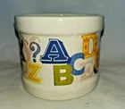 Vintage Haeger A B C PLANTER Alphabet Pottery Nursery Child Dish - Very HTF RARE