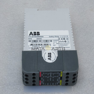 ONE NEW ABB Safety Relay 2TLA010029R0000 RT9 24VDC