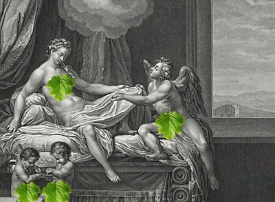 Antoine Corrège Jupiter Und Danae Graveur Philippe Trière 1790 Schule Lombarde