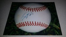 ANGEL CASTRO ATHLETICS #45 SIGNED AUTOGRAPHED 8X10 BASEBALL PHOTO W/ COA