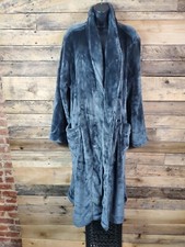Stars Above XL Gray Robe Soft Women Gray Thick Chest 57" Length 47"