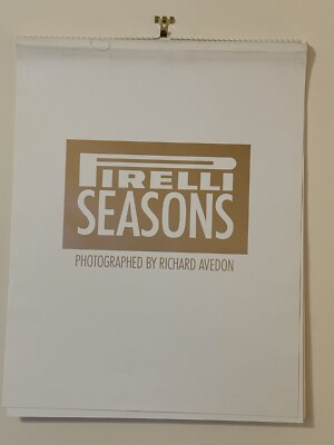 Pirelli Jahreszeiten Kalender 1995 OVP Richard Avedon Fotografie