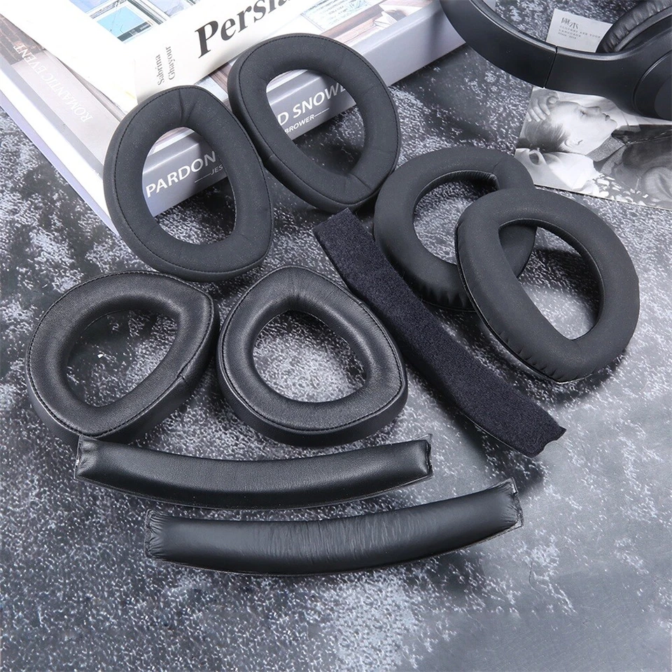 Earpad/Headband Black for Sennheiser HD700 Headset Broken/Damaged Earphone Parts - Image 3 of 4