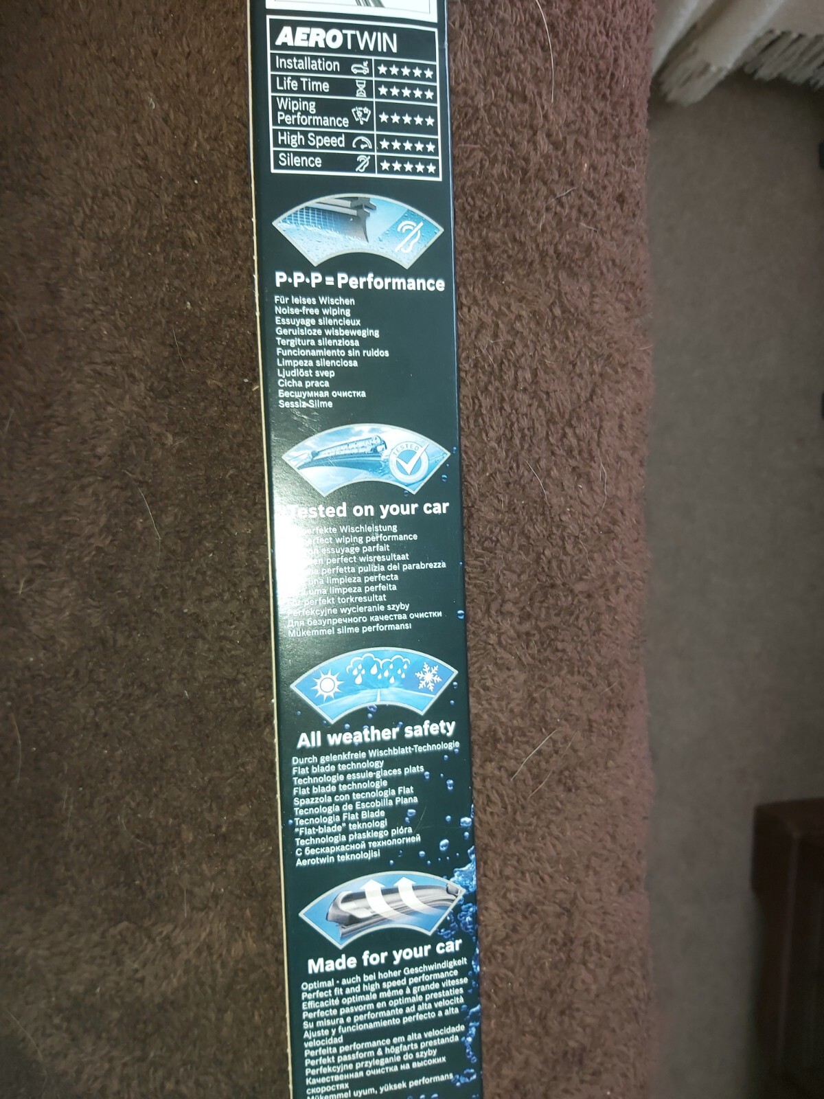 Bosch Front Windscreen Wiper Blades Set AM246S GENUINE BOSCH eBay