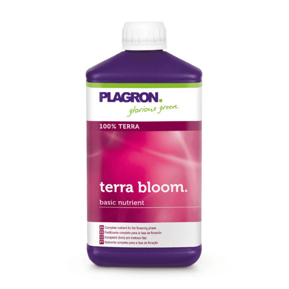 Terra Bloom 1L - Plagron 1 Litre Soil Flowering Base Nutrient
