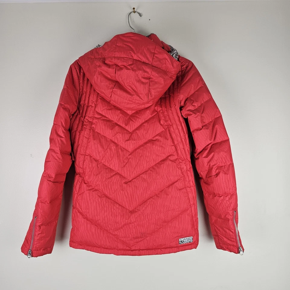 Abrigo de snowboard Burton DryRide para mujer chaqueta de invierno talla pequeña rosa coral Foto 2 de 4