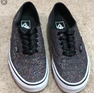 glitter vans authentic