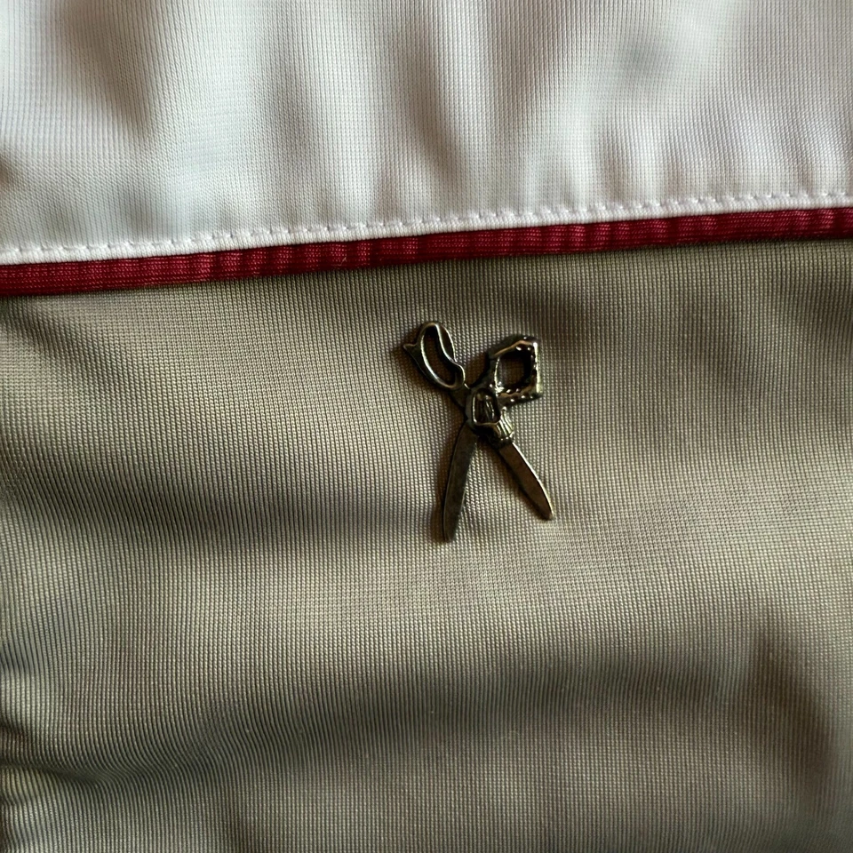 MARC ECKO CUT & SEW Track Jacket Mens XL Gray White Zip Athletic Street Style - Image 4 of 4