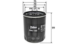 Oil Filter VALEO Fits MAZDA 2 3 6 Cx-3 Cx-5 Mx-5 III SHY114302