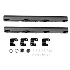 For 2007-2014 Tbss Aluminum Manifold Fuel Rails W Brackets Chevy Truck 5.3 6.0l