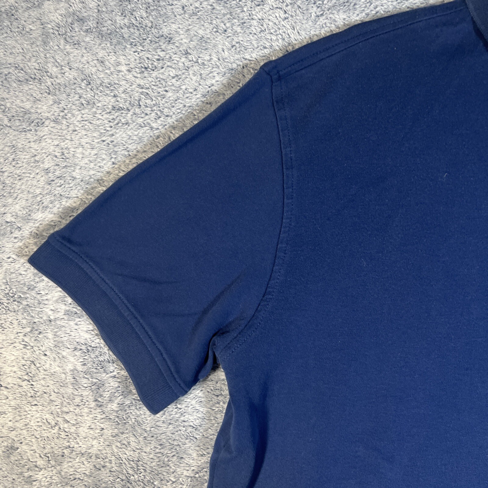 Tommy Hilfiger Vintage Navy Polo with Large "H"Logo Slim Fit Sz XL Short Sleeve thumbnail 3