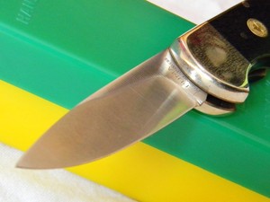 puma green handle knife