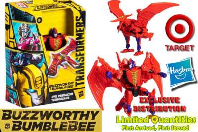 Transformers Legacy Buzzworthy Bumblebee Evil Predacon Terroraur Limited Figur