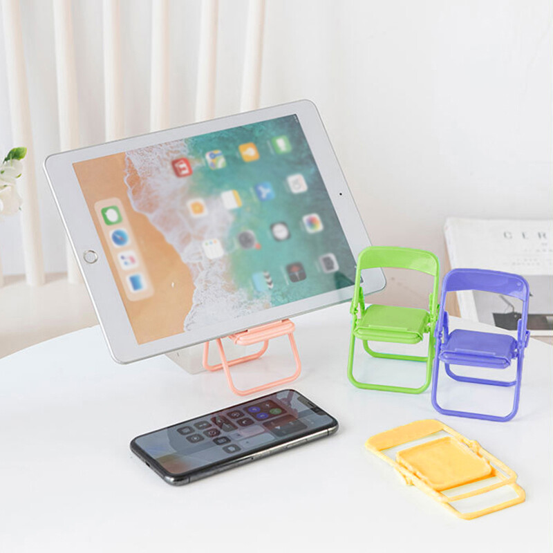 Foldable Adjustable Cell Phone iPad Desktop Stand Desk Holder Mounts Cradle