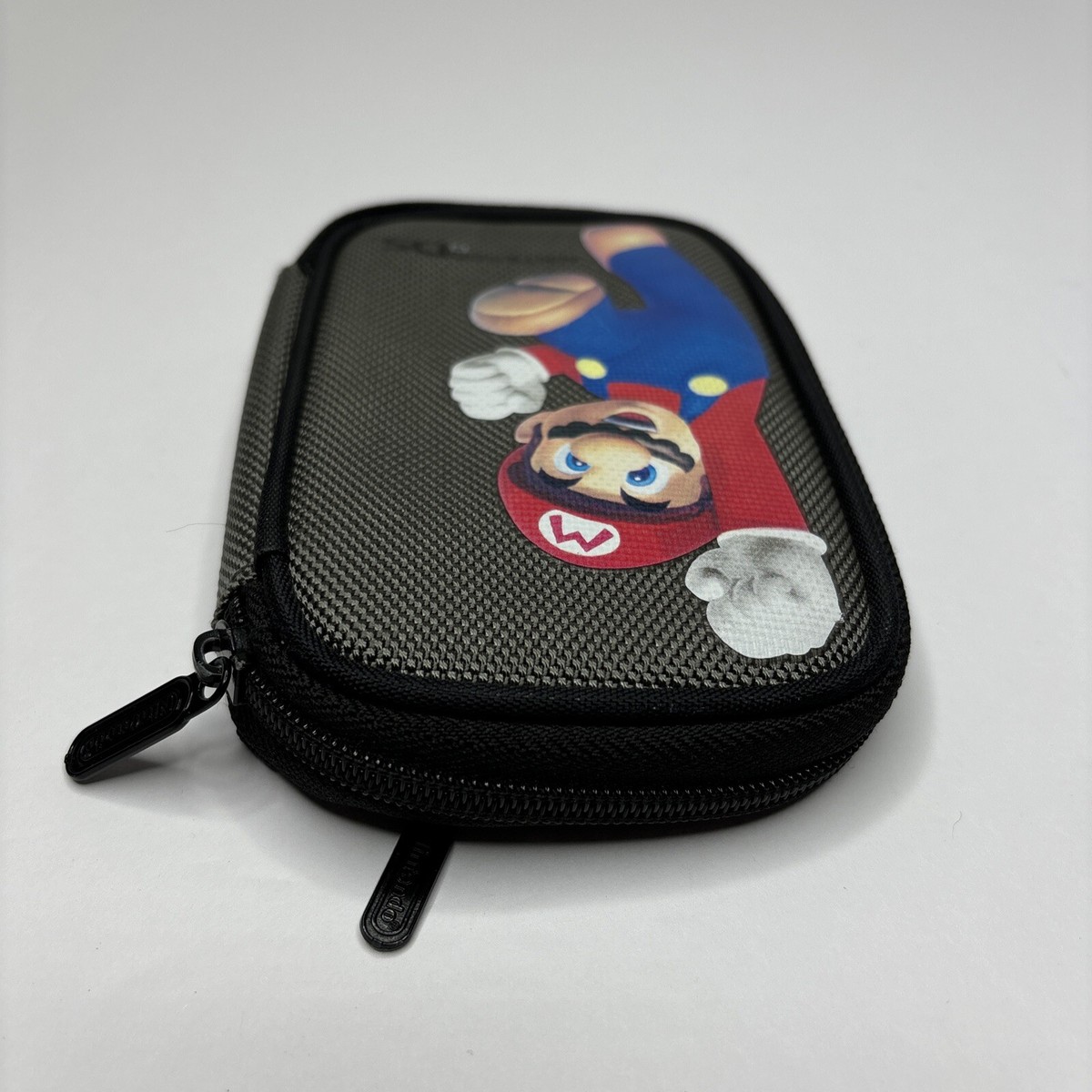 Nintendo DS Super Mario Game Case Zip Up Carry Case 6” X 4