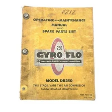 Ingersoll- Rand Portable Air Compressor Model DR250 2-Wheel And 4-Wheel PCD316B