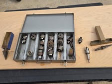 Vintage Roper Whitney/Pioneer Sheet Metal Punch & Die Set + Reamers/Countersink