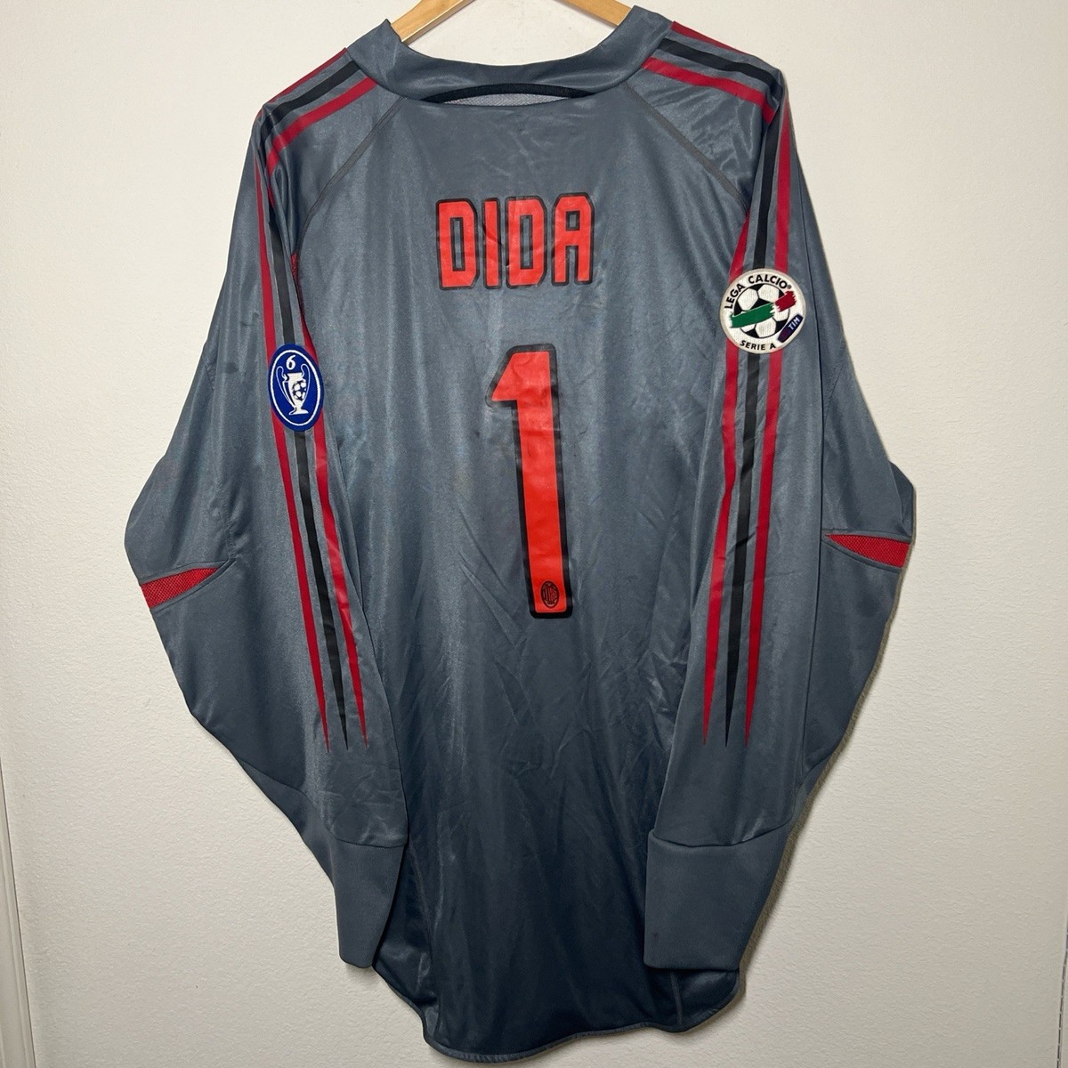 AC Milan Dida 2004-2005 Goalkeeper *Match Issue | Vintage Soccer