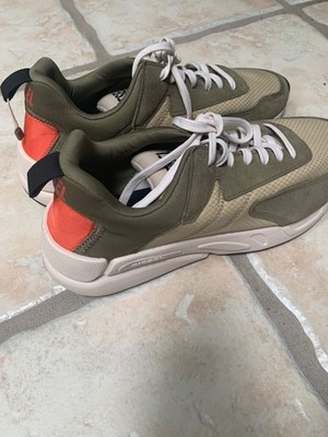 Diesel S-Serendipity LC Sneakers Men's mSize 12.5 Orange, Olive, Beige Low Top